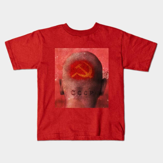 USSR Kids T-Shirt by RuslanKadievArt